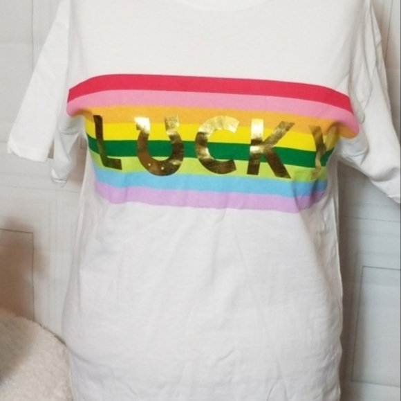 Lucky St. Patrick's Day Rainbow T & Sock Set - Picture 8 of 8